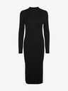 AWARE by VERO MODA Schwarzes Damen-Pullover-Kleid AWARE von VERO MODA Lynzi