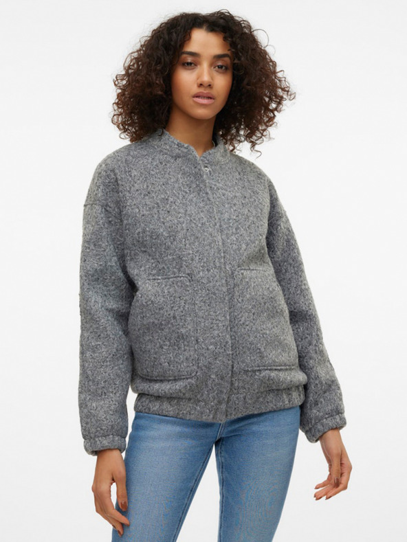 Vero Moda Grau Damen Bomber Vero Moda Amber