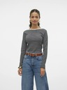 Vero Moda Weiß-schwarz gestreiftes Damen-Shirt Vero Moda Chloe