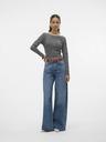 Vero Moda Weiß-schwarz gestreiftes Damen-Shirt Vero Moda Chloe