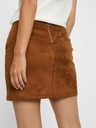 Vero Moda Brauner Wildleder-Rock VERO MODA Donna Dina