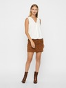 Vero Moda Brauner Wildleder-Rock VERO MODA Donna Dina
