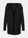 Vero Moda Schwarze Strickjacke mit Kapuze VERO MODA Doffy