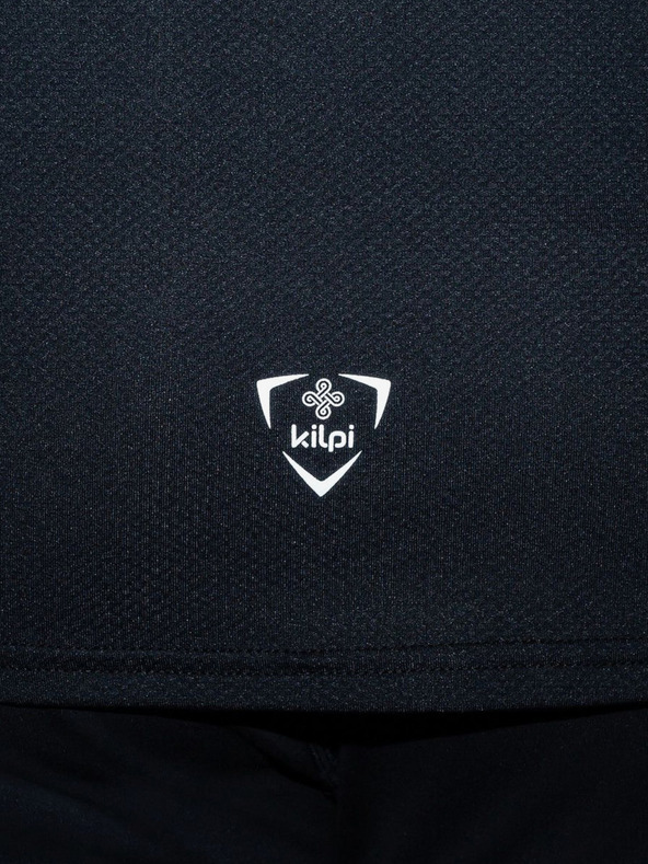 Kilpi Schwarzes Herren-Sporthemd Kilpi KERKEN