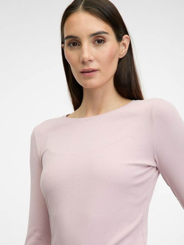 Orsay Hellrosa Damen Langarm-T-Shirt ORSAY