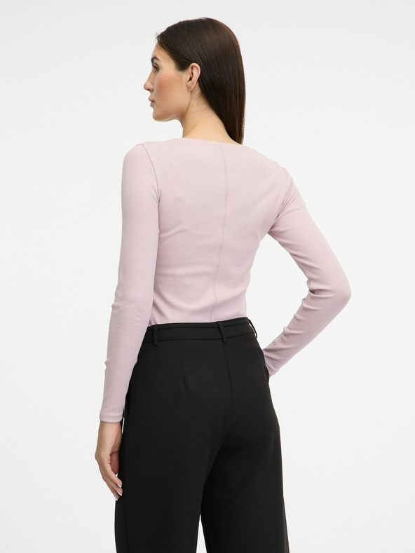 Orsay Hellrosa Damen Langarm-T-Shirt ORSAY