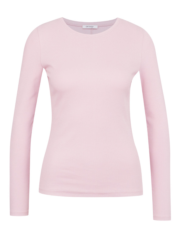 Orsay Hellrosa Damen Langarm-T-Shirt ORSAY