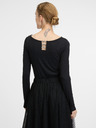 Orsay Schwarzes Damen-Langarm-T-Shirt ORSAY