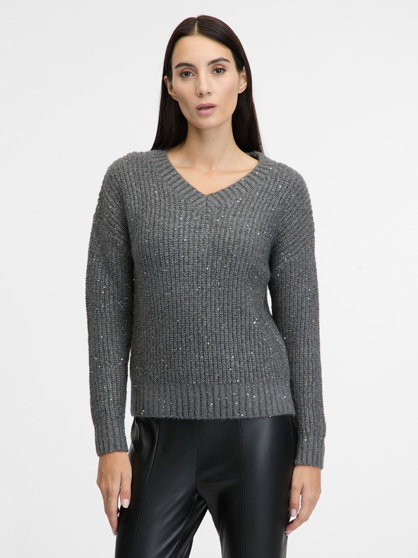 Orsay Grauer Damenpullover ORSAY