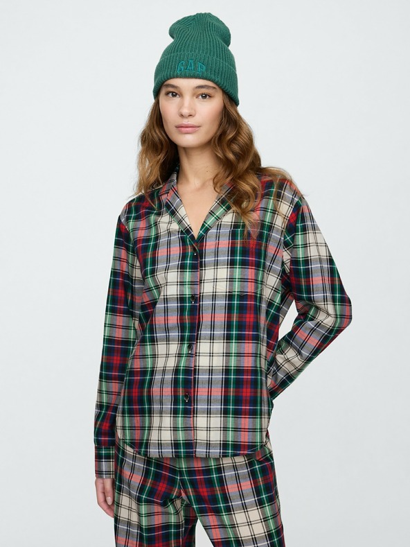 GAP Oversize Poplin Pajama Shirt