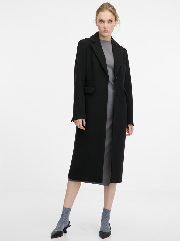 Orsay Schwarzer Damenmantel ORSAY