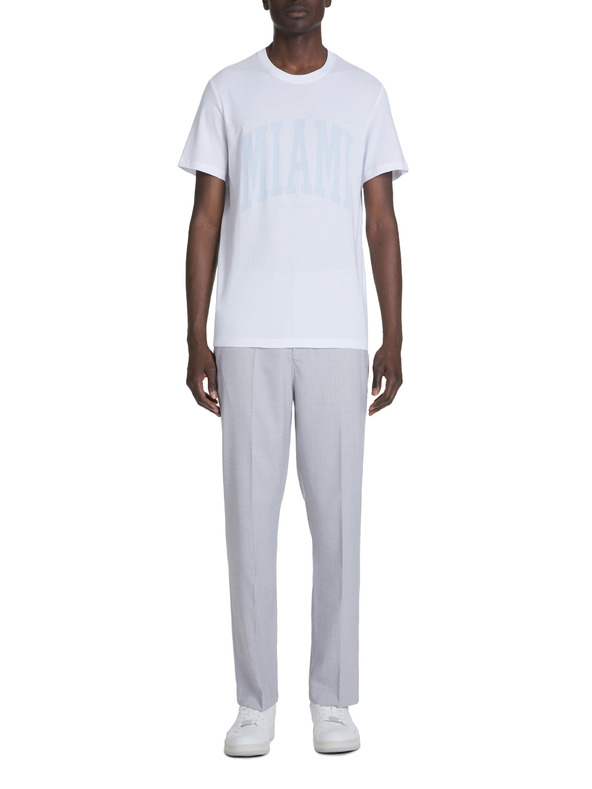 Celio Weißes T-Shirt mit Jeville Celio-Muster