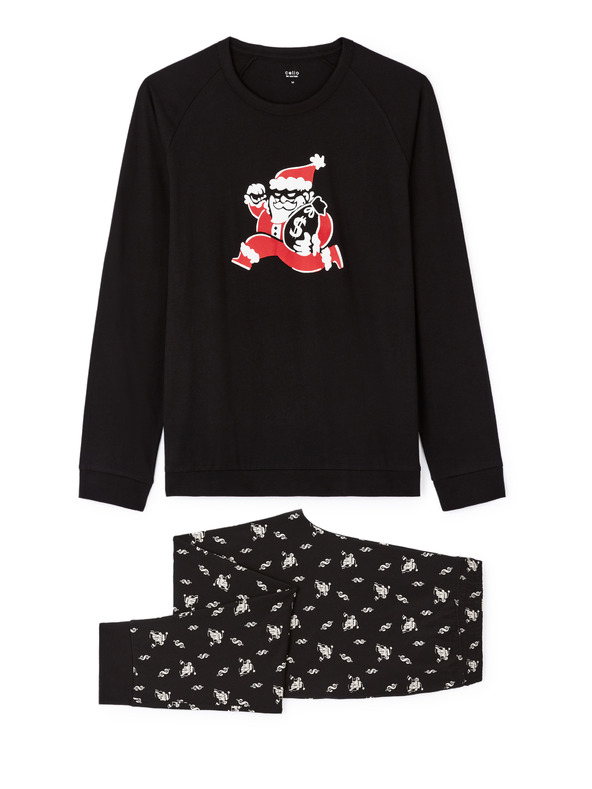 Celio Weihnachts-Pyjamas verpackt Celio