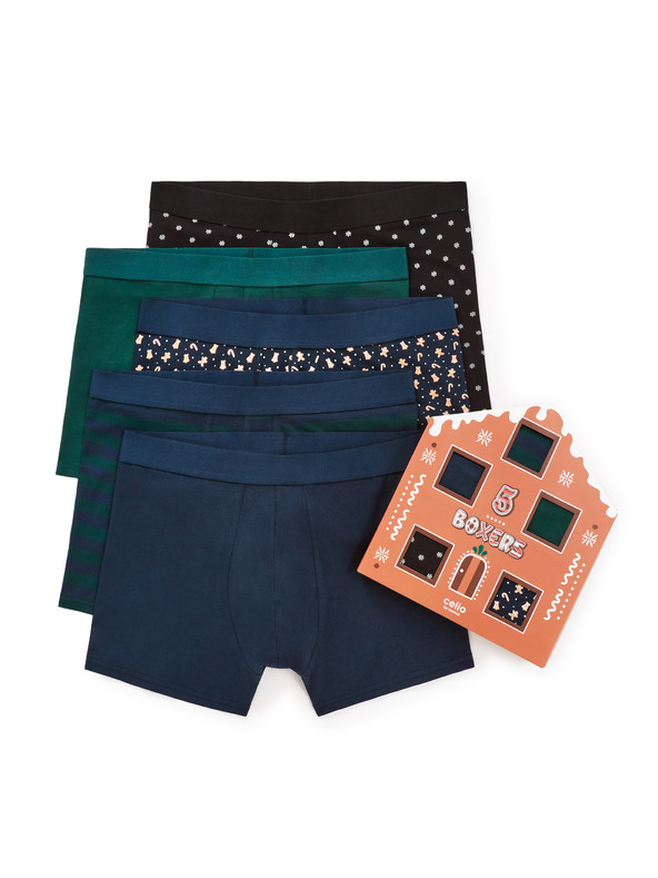 Celio Boxershorts Geschenkpackung, 5 Stück Celio