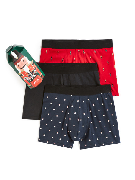 Celio Nussknacker Boxer Geschenkpackung, 3 Stück Celio