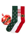 Celio Geschenkpackung Socken, 3 Stück ONE SIZE Celio
