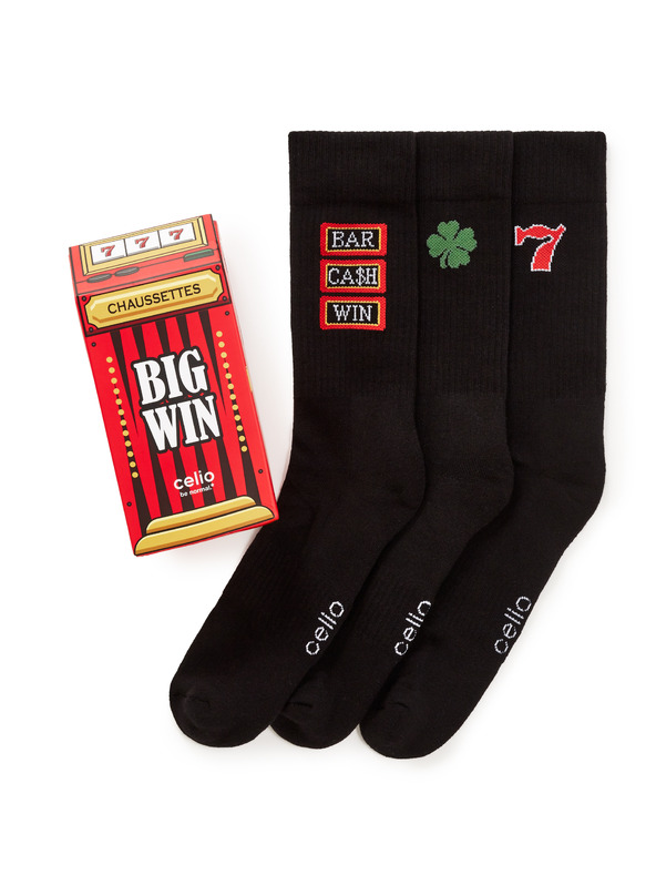 Celio Geschenkpackung Socken, 3 Stück ONE SIZE Celio