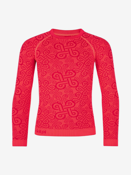 Kilpi Korallfarbenes Funktions-T-Shirt für Mädchen Kilpi Carol-JG