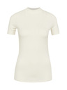 Orsay Weißes Damen-T-Shirt mit kurzen Ärmeln ORSAY