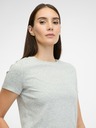 Orsay Hellgraues Damen-Kurzarm-T-Shirt ORSAY