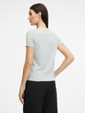 Orsay Hellgraues Damen-Kurzarm-T-Shirt ORSAY