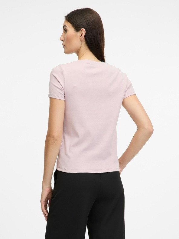 Orsay Hellrosa Damen Kurzarm-T-Shirt ORSAY