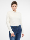Orsay Cremefarbenes Damen-Langarm T-Shirt ORSAY