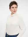 Orsay Cremefarbenes Damen-Langarm T-Shirt ORSAY