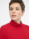 Orsay Rotes Damen-Langarm-T-Shirt ORSAY