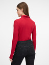 Orsay Rotes Damen-Langarm-T-Shirt ORSAY