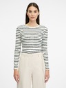 Orsay Cremefarbenes Damen-Langarm T-Shirt ORSAY