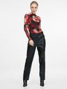 Orsay Rotes Damen-Langarm-T-Shirt ORSAY