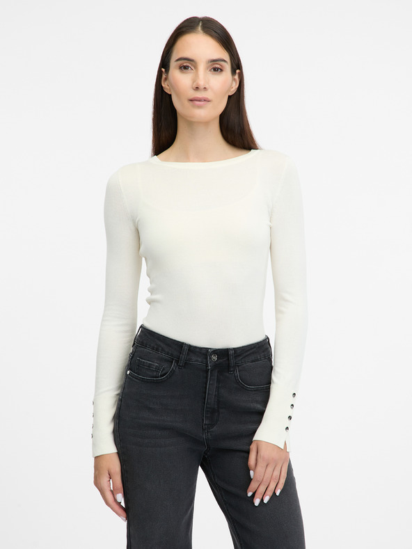 Orsay Cremefarbener Damenpullover ORSAY