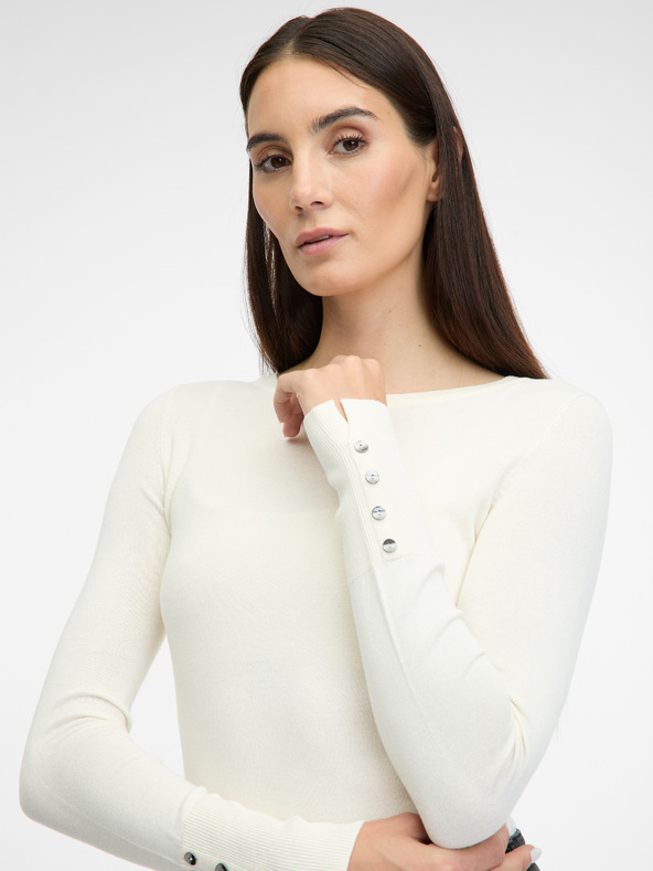 Orsay Cremefarbener Damenpullover ORSAY