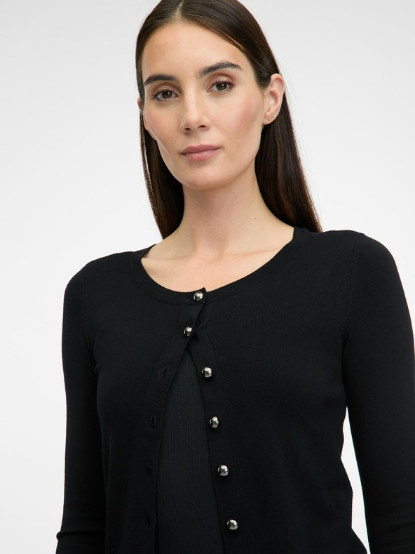 Orsay Schwarze Damen-Strickjacke ORSAY