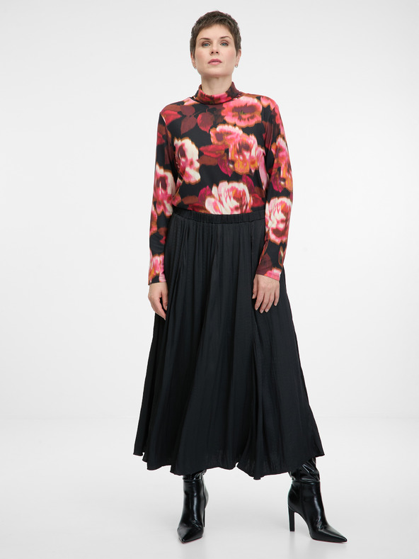 Orsay Schwarzer Damen-Midirock ORSAY