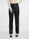 Orsay Schwarze Damen-Kunstlederhose ORSAY
