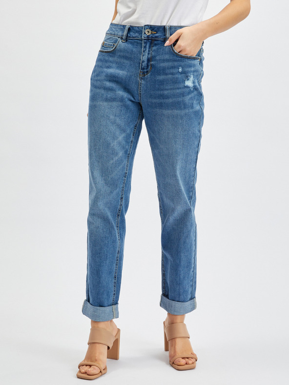 Orsay Blaue Damen Boyfriend-Jeans ORSAY