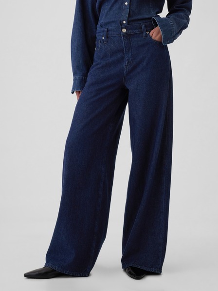 GAP Damen Mid Rise UltraSoft Baggy Jeans GAP