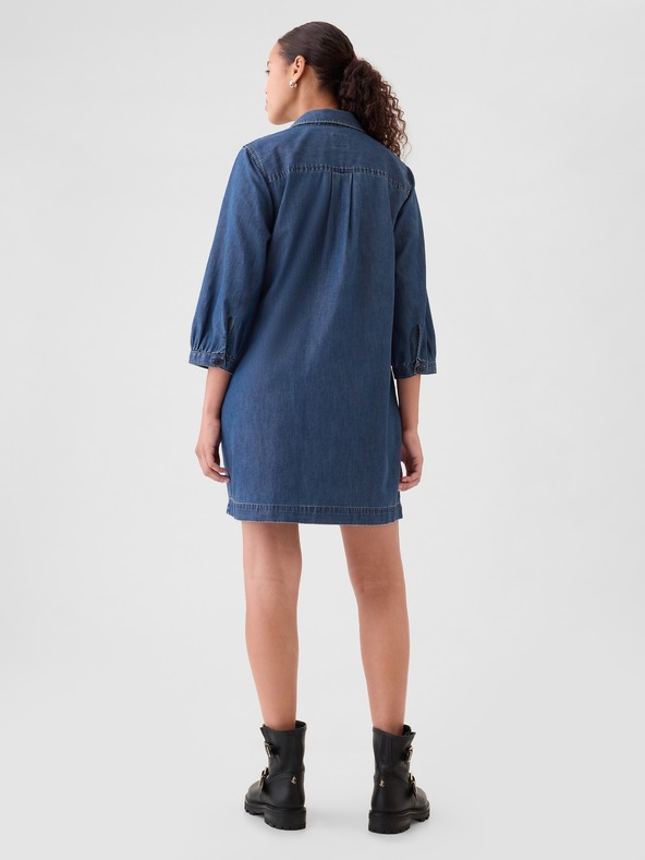 GAP Jeans-Mini-Kleid UltraSoft Utility GAP