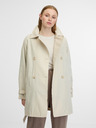 Geox Cremefarbener Damen-Trenchcoat Geox Ilde