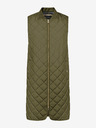 Geox Khaki Damen-Steppweste lang Geox Asheely