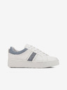 Geox Blau-weiße Damen-Plateau-Sneaker Geox Skyely