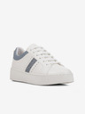 Geox Blau-weiße Damen-Plateau-Sneaker Geox Skyely