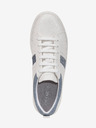 Geox Blau-weiße Damen-Plateau-Sneaker Geox Skyely