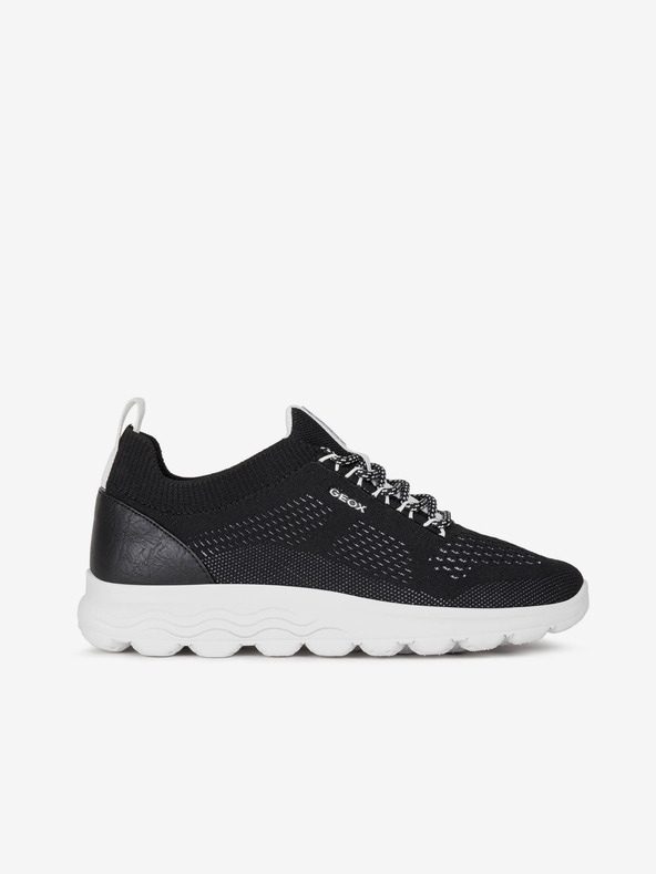 Geox Schwarze Damen Geox Spherica Turnschuhe
