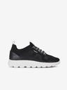 Geox Schwarze Damen Geox Spherica Turnschuhe