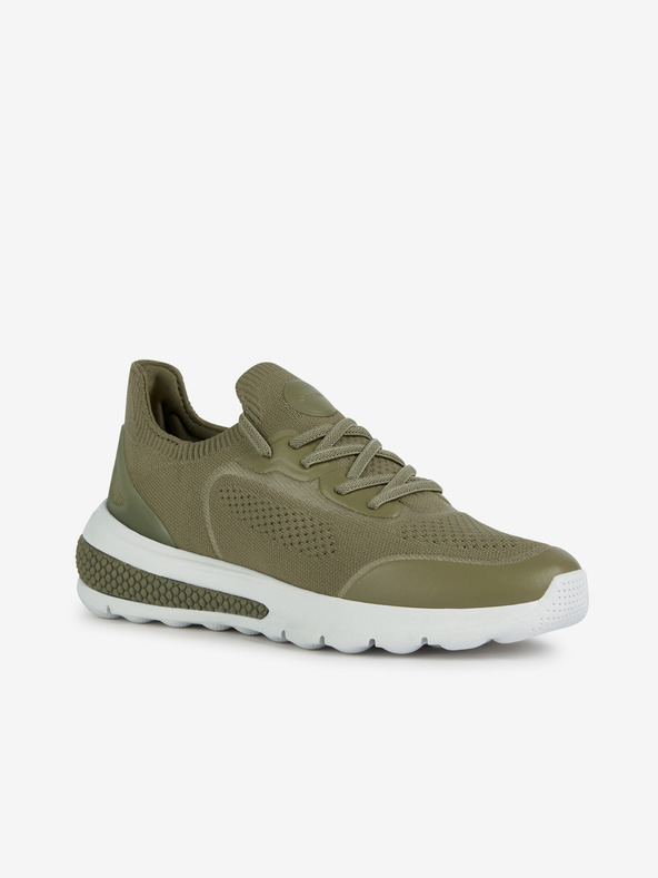 Geox Khaki Damen-Sneaker Geox Spherica Actif