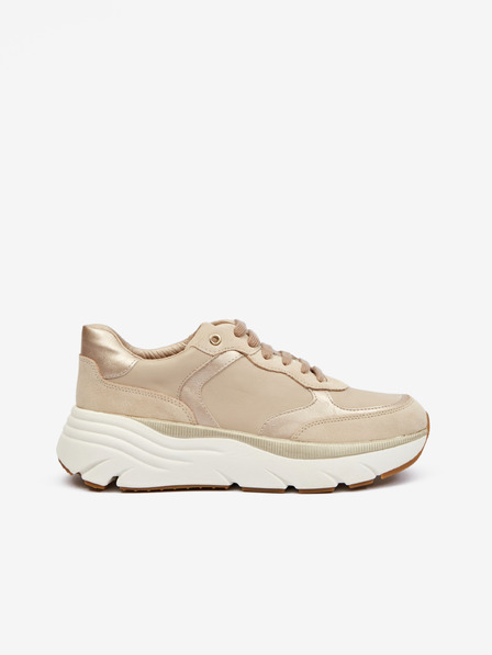 Geox Beige Damen Sneaker Geox Diamanta