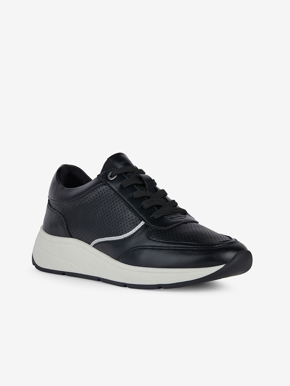 Geox Schwarz Damen Geox Cristael Turnschuhe